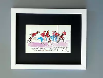 LeRoy Neiman + MUNICH OLYMPICS + Set Of 5 1974 Signed Pop Prints Art Framed LS • $475