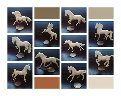 £6.50 • Buy Breyer Stablemates Horses - Unpainted White Resin Models