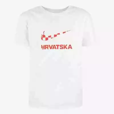 CROATIA Nike Core T-SHIRT Tee Soccer Jersey White HNS Top NEW M Medium • $59