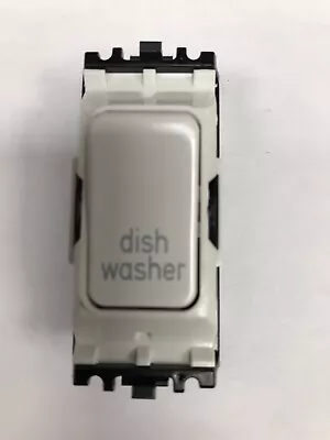 £9 • Buy MK K4896DWWHI K4896CHWHI 20a DP Grid Switch Marked Dishwasher & Cooker Hood