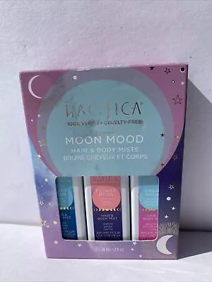 NEW Pacifica Moon Mood Hair & Body Spray Mist - Gift Set 3 Bottles- 2 Oz Each • $18.85