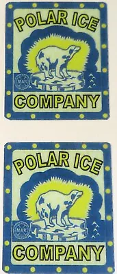$4.95 • Buy Replacement Water Slide Decal Set For Marx Polar Ice Company Truck
