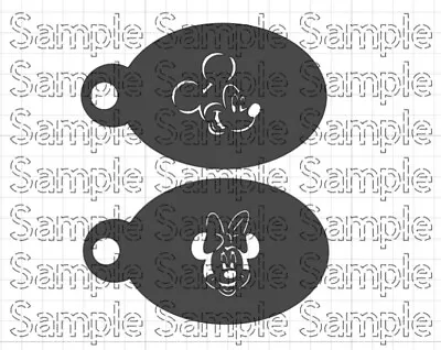 Mickey Mouse Face Painting Stencil  • $8.99