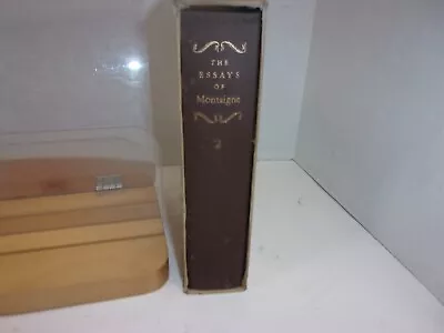 The Essays Of Michel De Montaigne Translated By George B. Ives Book 2 1945 • $8.99