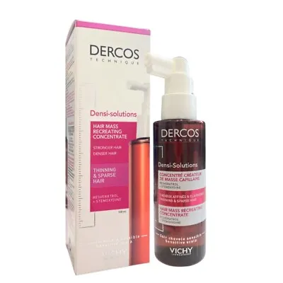 Vichy Dercos Densi-solutions Hair Mass Thickening Concentrate 100 Ml • $59.80