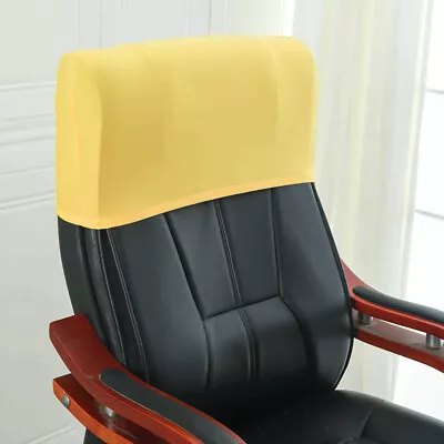 6Pack Chair Back Protection Backrest Slipcover Elastic Head Pillow Cover Solid K • £5.63