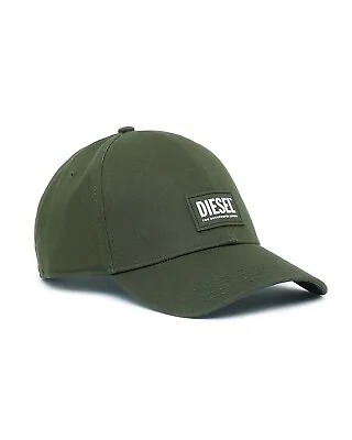 Diesel - Mens Logo Baseball Cap Hat Olive Green - CORRY 51F • $59.90