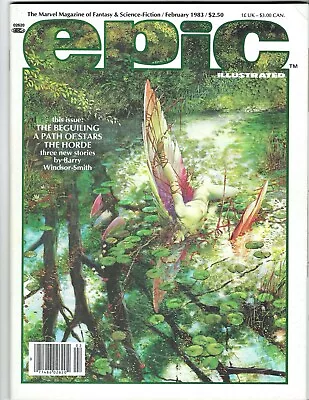 Epic Illustrated #16 February 1982 Unread Beauty! Barry Windsor Smith  Combine • $14.99