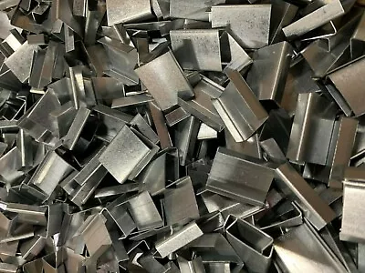 3/4  Steel Strapping 1000 Pcs Open HD Galvanized Metal Seals S-828 34C 3/4 S • $60