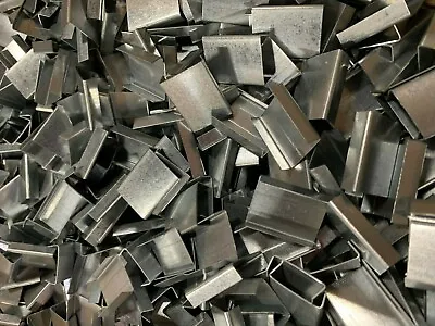 3/4  Steel Strapping 2500 Pcs Open HD Galvanized Metal Seals S-828 34C 3/4 S • $74