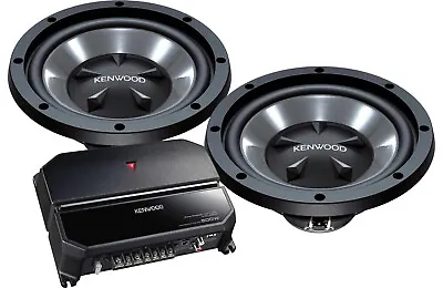 Kenwood P-W1221 170-watt Bass Package 12  Sub + 2-Channel Amp Pro Package NEW!! • $249