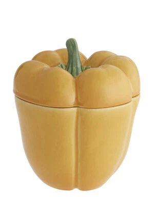 £47 • Buy Bordallo Pinheiro Medium Yellow Pepper Box 22 - Portuguese Pottery - Brand New