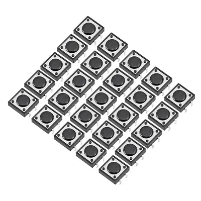 12x12x4.3mm Panel Micro PCB Momentary Tactile Tact Push Button Switch DIP 25PCS • $7.11