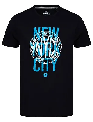 £6.21 • Buy New Men's Cotton NYC Graphic New York City Print T-Shirt Short Sleeve Tee Top