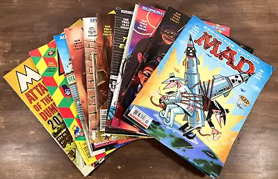 Lot Of 11 MAD Magazine Comics 2019 FULL YEAR #5-10 +Five 2020-21 Trump IT • $39.99