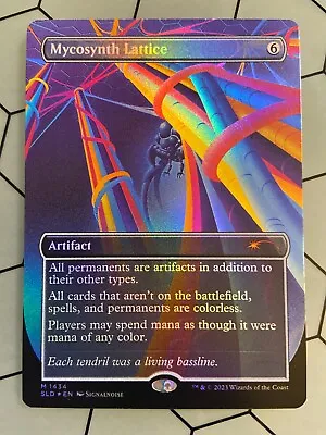 MTG | Secret Lair | Mycosynth Lattice | 🌈🌟Rainbow Foil 🌟🌈 (IN HAND) • $29.99