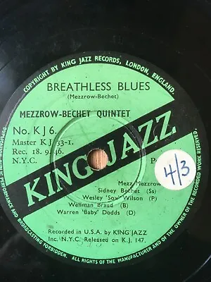 * MEZZROW-BECHET QUINTET - Breathless Blues / Groovin' The Minor • $6.21