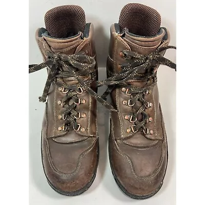 Cabela's Vintage Men's Leather Gore-Tex Hunting Work Boots Size 12 Made In Italy • $32.99