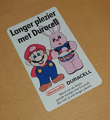 Vintage 1990 Nintendo Duracell Super Mario Bros Promo Store Display Smb Gameboy • $30