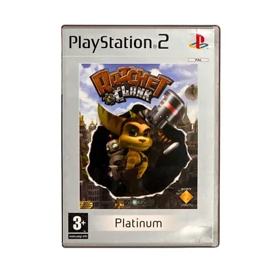 Ratchet & Clank - Platinum Edition - Sony PlayStation 2 PS2 - PAL *Complete* • $22.52