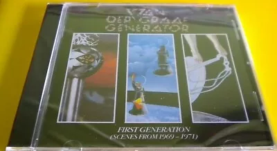 Van Der Graaf Generator First Generation (Scenes From 1969-1971) CD NEW SEALED • $7.45