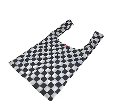 VANS Contortion Tote Bag Shopper Checkerboard Black White VN000DNTN0A1 • $13.99