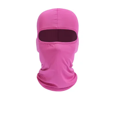 Motorcycle Balaclava UV Protection Full Face Mask Men Cycling Helmet Liner Hat • $5.98