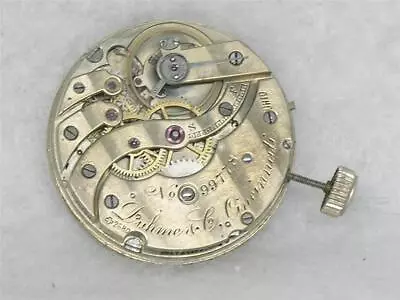 Very Rare 28mm Patek Philippe 17 Jewel Pocket Watch Movement & Dial Running! • $1050