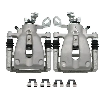 Pair (2 X) Rear Brake Calipers W/ Bracket & Metal Piston For 07-15 Mini Cooper • $92.98