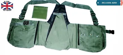 New Falconry Hunting Vest XXL & XXXL Codura Vest Bird Handling (Lime Green) • £22.79