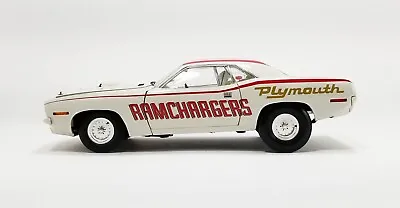 1970 Plymouth Cuda Ramchargers Nhra Super Stock Vintage Drag Car Acme A1806128 • $139.99