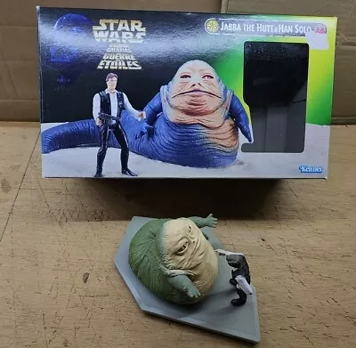 Kenner Star Wars The Power Of The Force Jabba The Hutt And Han Solo  • £15