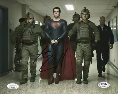 Henry Cavill Man Of Steel Superman Autographed Signed 8x10 Photo PSA/DNA JSA COA • $499.99