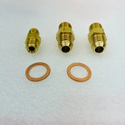 Turbo Water/Oil Cooling Fitting Kit Fo GTX28 GTX30 GTX35 G25 G30 G35 G40 G42 G45 • $20