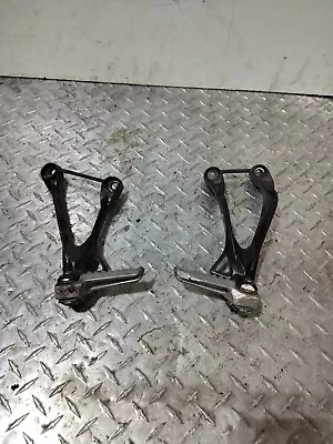 2007 2008 Kawasaki Zx6r Complete Oem Passenger Rearset Assemblies • $27