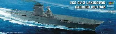 Trumpeter 1/350 USS Lexington CV2 Aircraft Carrier Model Kit • $181.13