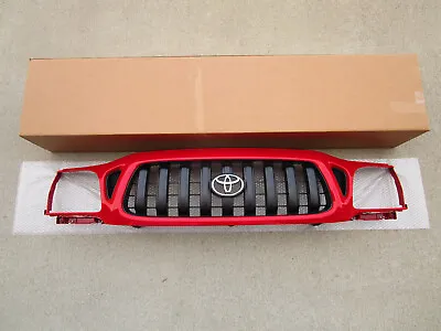 Fits: 01 - 04 Toyota Tacoma Front Radiator Grille Radiant Red Oem Brand New • $587.99