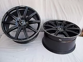 18  Amg E63 Black Wheels Rims Fits Mercedes Benz E Class E320 E350 E430 E500 E55 • $799.99