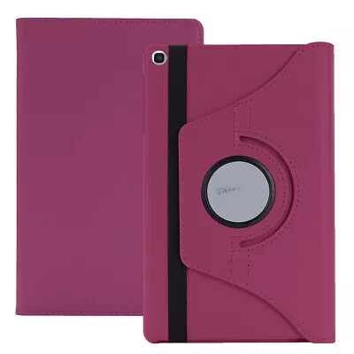 For Samsung Galaxy Tab A 10.1  T510 Tablet Leather Folio Stand Swivel Case Cover • $16.29