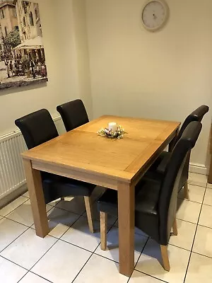 Oak Furniture Land Extendable Canterbury Table RRP £579 • £24