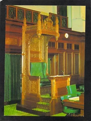 B0787 Australia ACT Canberra Old Parliament House Speakers Chair Postcard • $10.70