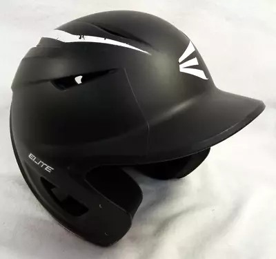Easton Elite X Sr Baseball/Softball Batting Helmet Matte Black  7 1/8 - 7 1/2 • $15