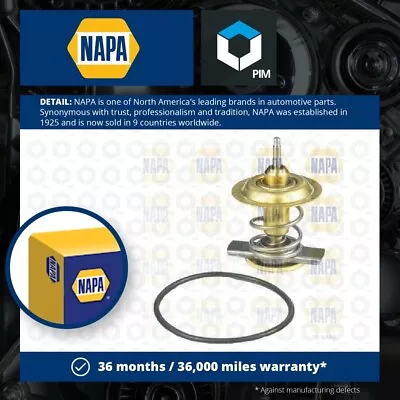 Coolant Thermostat Fits SAAB 9-3 YS3F 1.8 04 To 15 Z18XE NAPA 90352677 90410897 • £10.12