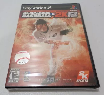 Major League Baseball 2K12 (Sony PlayStation 2) **BRAND NEW FACTORY SEALED** • $8.99