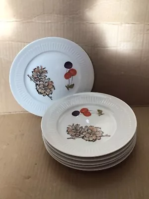 £9.50 • Buy A Set Of 6 Royal Worcester Porcelain 6.5  Wild Harvest Side Plates