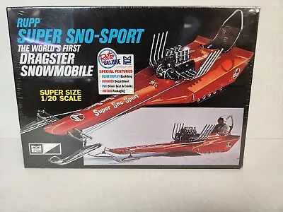 MPC Rupp Super Sno-Sport Snow Dragster 1/20 Retro Delux MPC961/12 New • $19.95