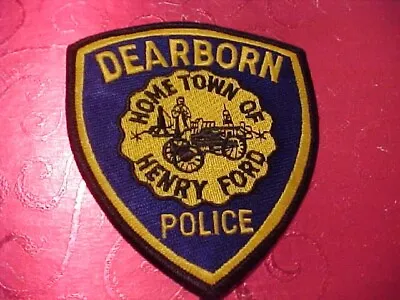 Dearborn Michigan Police Patch Shoulder Size Unused Not A Badge • $6.35