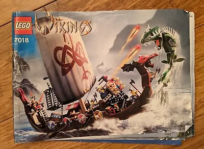 £120 • Buy LEGO Vikings: Viking Ship Midgard Serpent (7018). Great Christmas Gift Children 