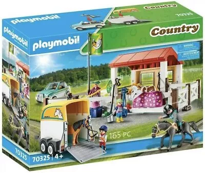 £37.99 • Buy Playmobil Kids' Country Horse Stable Play Figures & Vehicles 70325