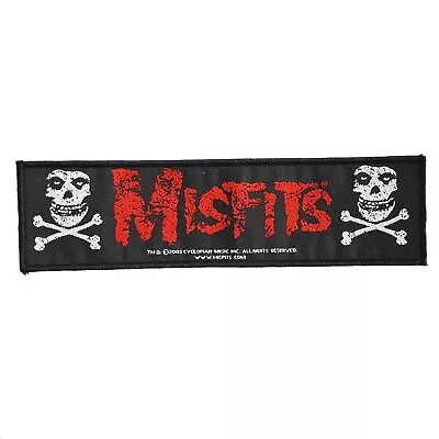 Misfits Crossbones Logo Officially Licensed Patch • £3.99